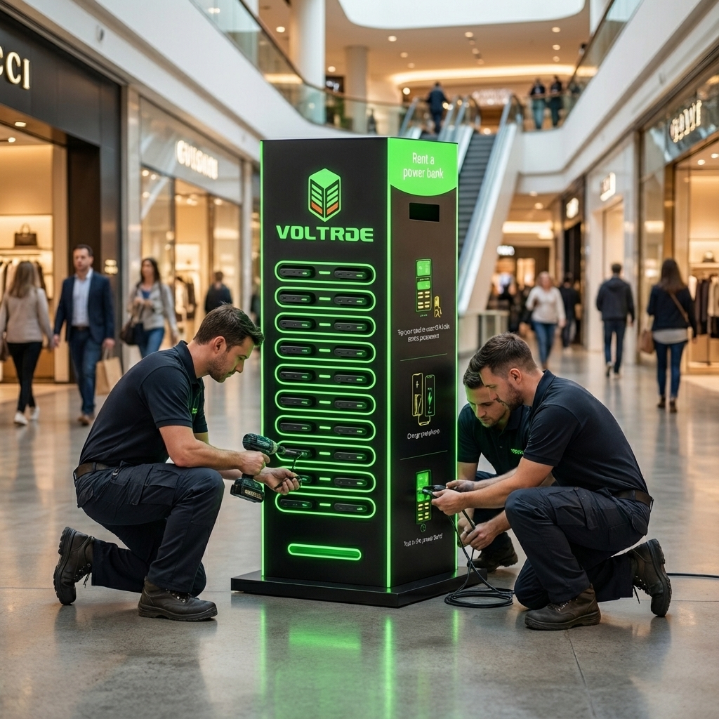 Instalación de Estación Voltaje